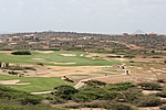 Aruba - golf course near California Lighthouse