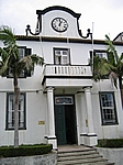 Insel Faial (Azoren) - Horta, Deutsche Siedlung mit Häusern im Kolonialstil