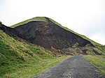 Insel Pico (Azoren) - Erodierender Vulkankegel in der Hochebene im Inselinneren