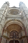 Palma de Mallorca, Eingangstor der Kathedrale La Seu