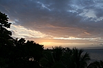Quinta Palomar - Sonnenuntergang am Golf von Cariaco
