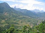 Wanderung zum Bergvolk der Tay - Landschaft