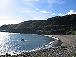 Insel Sao Miguel (Azoren) - Bucht von Praia mit einem der längsten und schönsten Strände der Insel