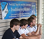 Pressekonferenz - Die Neuzugänge Sebastian Bliß, Sebastian Donath, René Boese und Steve Baumgärtel
