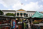 Willemstad (Curacao) - Fort Amsterdam in Punda, Regierungssitz der Niederländischen Antillen