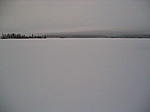 Finnisch Lappland - Der Jerisjärvi direkt am Haus