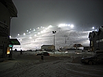 Finnisch Lappland - Skigebiet Levi; dank Flutlicht kann man auch 16:00 noch Ski fahren