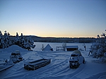 Finnisch Lappland - Särkijärven Majat bei Muonio (Aufnahmezeit 11:30 Uhr)