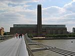 Millenium Bridge mit Blick auf Tate Modern