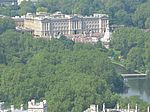 Blick aus dem London Eye auf Buckingham Palace