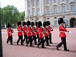 Wachablösung am Buckingham Palace