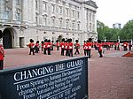 Wachablösung am Buckingham Palace