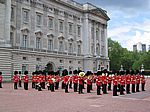 Wachablösung am Buckingham Palace