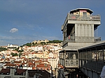 Lissabon - Elevador de Santa Justa von 1901