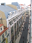 Lissabon - Blick vom Elevador de Santa Justa von 1901