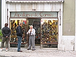 Lissabon - Alter Schuhladen am Largo do Carmo