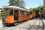 Wer will, kann gleich umsteigen in die Straßenbahn nach Port de Soller
