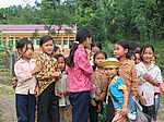 Auf dem Weg von Hanoi nach Sapa - Schulkinder